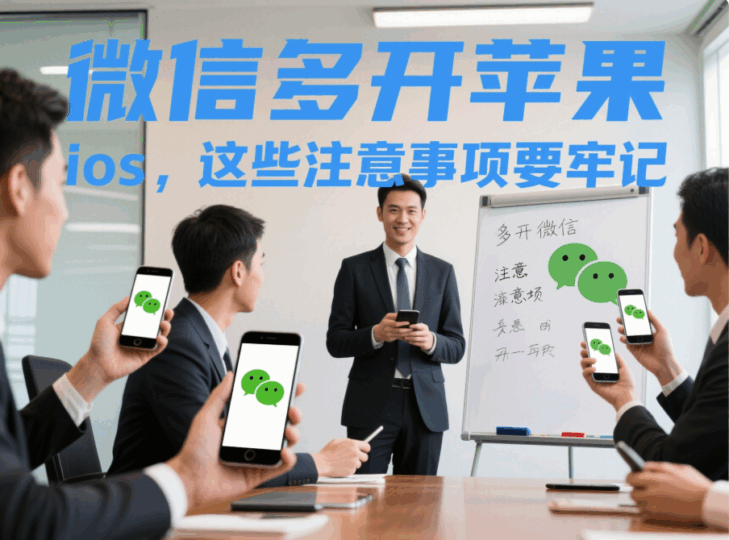 微信多开苹果 ios，这些注意事项要牢记-资源网站