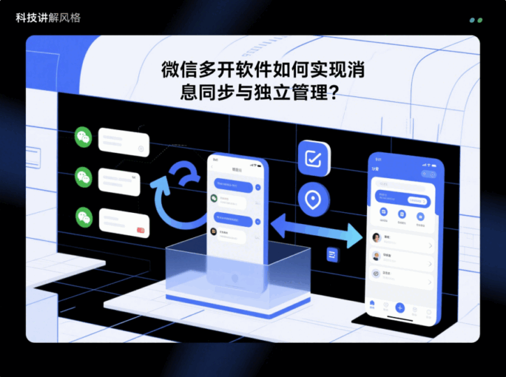 微信多开软件”如何实现消息同步与独立管理？-资源网站