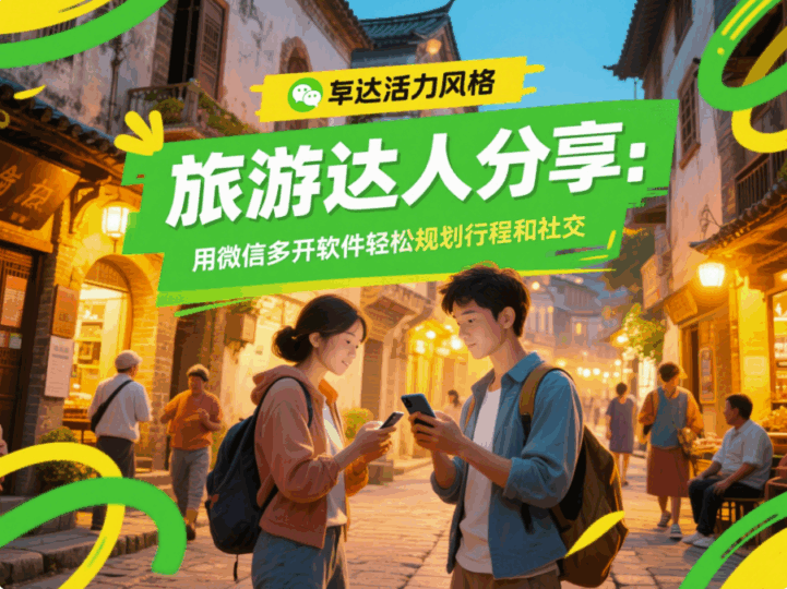 旅游达人分享：用“微信多开软件”轻松规划行程和社交-资源网站