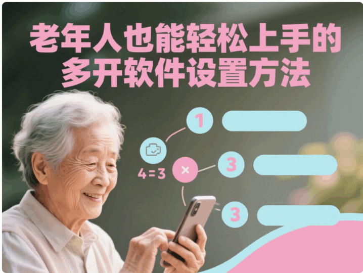 老年人也能轻松上手的“微信多开软件”设置方法-资源网站