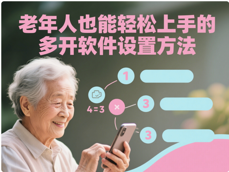 老年人也能轻松上手的“微信多开软件”设置方法