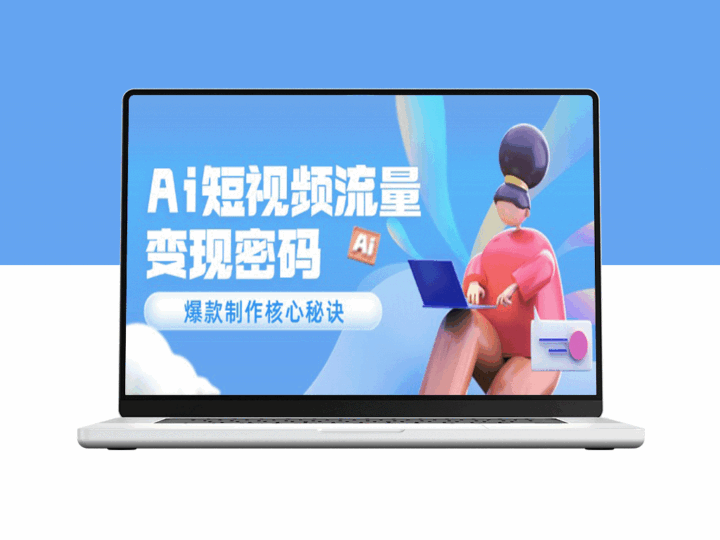 AI短视频流量破局术：120万案例揭秘爆款制作核心秘诀-资源网站