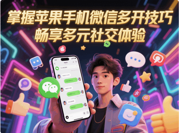 掌握苹果手机微信多开技巧，畅享多元社交体验-资源网站