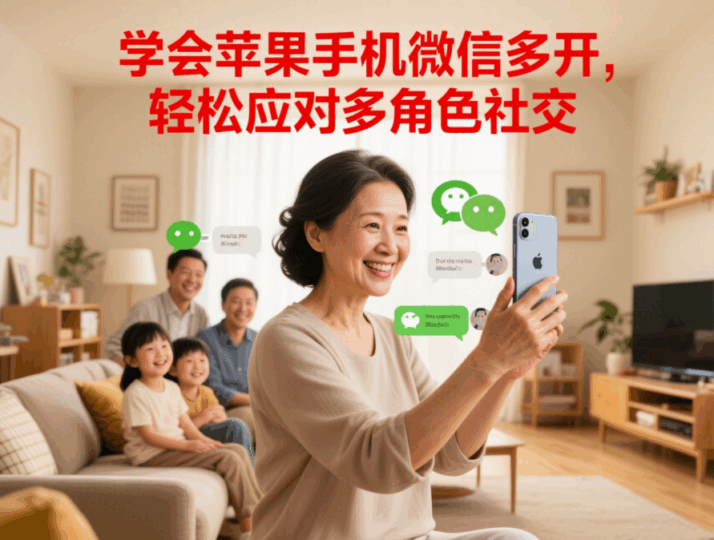 学会苹果手机微信多开，轻松应对多角色社交-资源网站