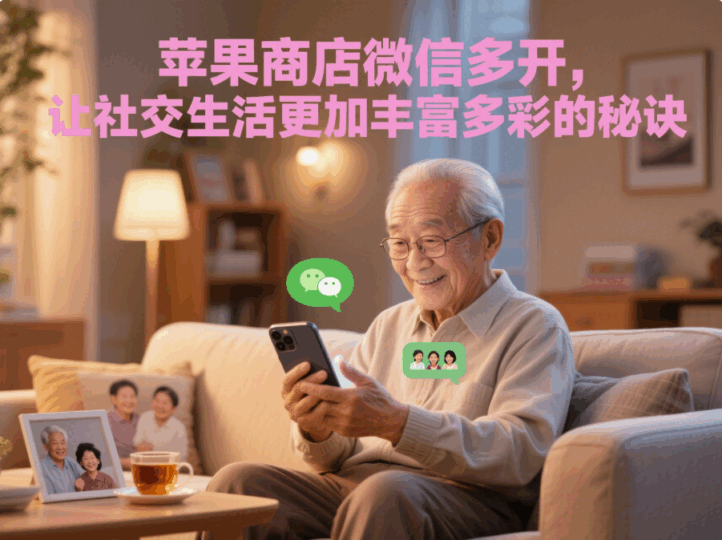 苹果商店微信多开，让社交生活更加丰富多彩的秘诀-资源网站