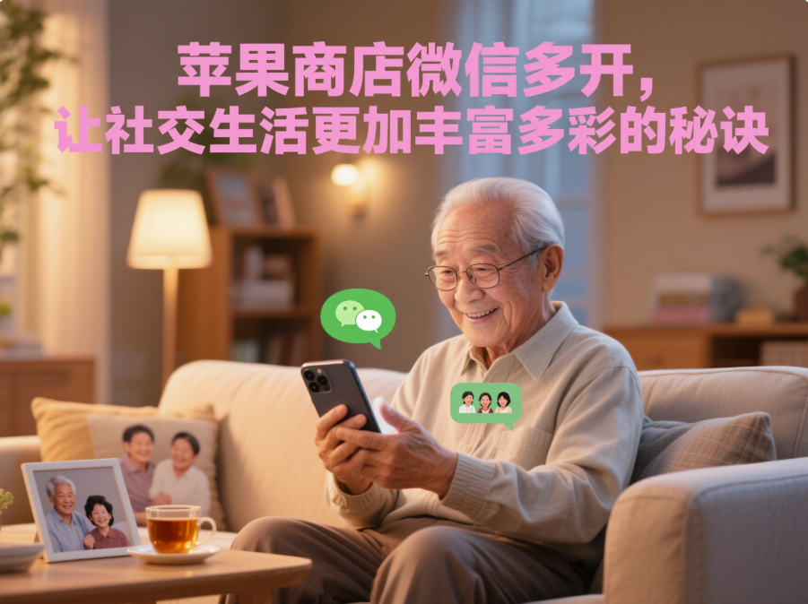 苹果商店微信多开，让社交生活更加丰富多彩的秘诀-资源网站