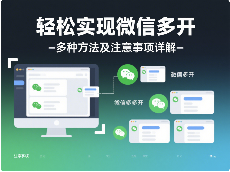 图片[1]-轻松实现微信多开：多种方法及注意事项详解-资源网站