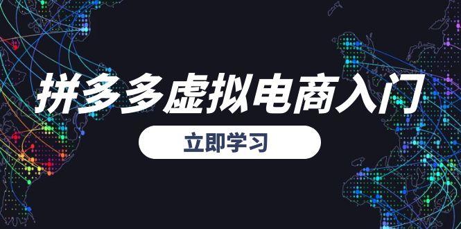 拼多多虚拟电商快速入门_精准选品与无货源模式起盘全攻略-资源网站