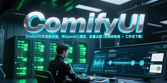 ComfyUI工作流全新升级_借助OpenAI三模型_批量自动出图_保姆级教程+工作流下载-资源网站