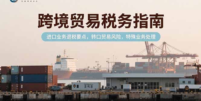 跨境贸易税务全解析：进口退税要点_转口贸易风险及特殊业务处理攻略-资源网站