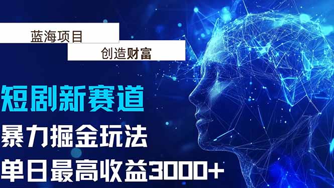 抖音新风口_暴力暴利玩法揭秘_单日盈利最高3000+-资源网站