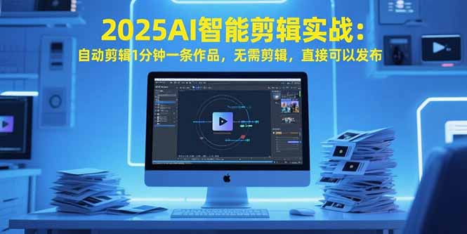 2025年AI智能自动剪辑技术_1分钟极速制作-资源网站