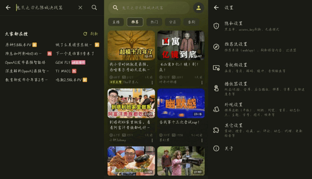 图片[2]-【安卓必备】第三方B站播放器PiliPalaX_1.1.2-beta：最新版本_流畅观影体验升级