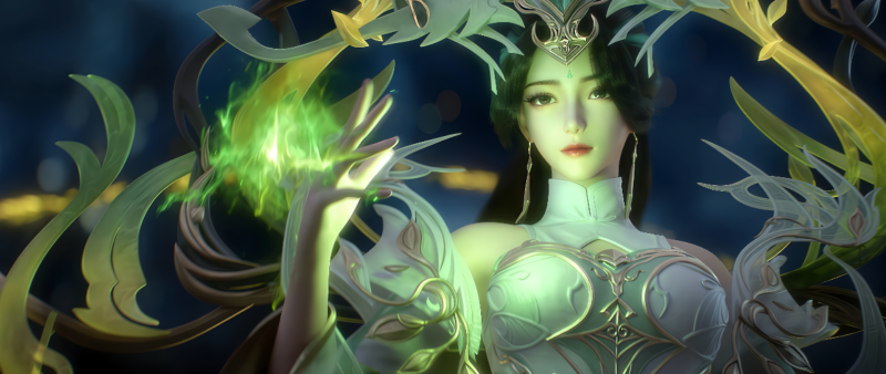 【高清素材】最美国漫女神_精选动漫女角色高清素材_完美剪辑素材等你来拿