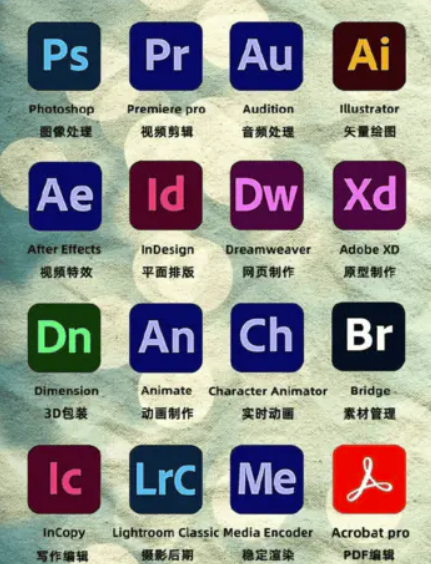 2025年Adobe全家桶全解_PS、PR、LR、AE、AU、AI全功能深度教程_适配MAC与Windows系统-资源网站