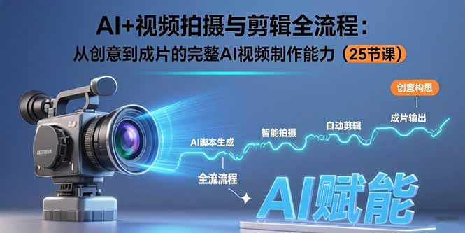 AI视频制作全流程：从创意到剪辑_打造高效成片的终极指南-资源网站