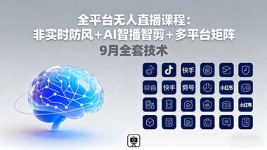 AI智播引领潮流-多平台矩阵月入10万+不是梦-资源网站