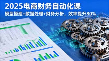 从Excel到全自动对账-电商财务实战课带你飞-资源网站