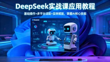 DeepSeek实战课：电商人必学的AI技能宝典-资源网站