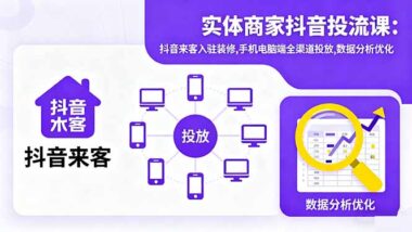 抖音本地推全攻略：从0到1-打造高投产实体店-资源网站