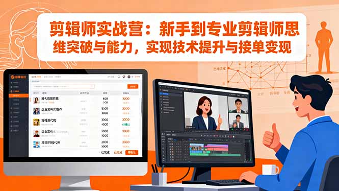 图片[1]-剪辑大师速成班：21个案例-开启你的剪辑之旅