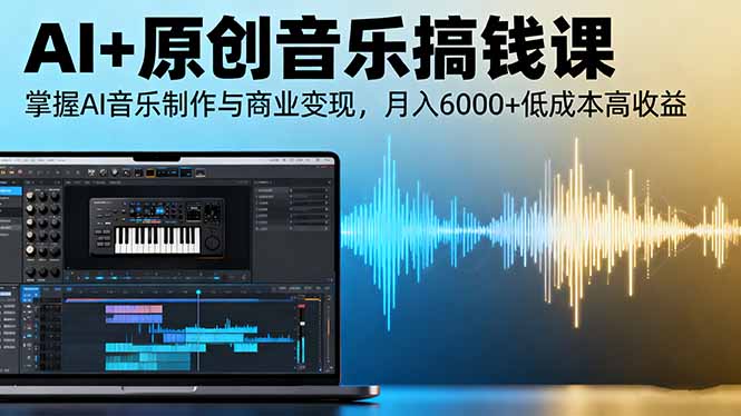 图片[1]-AI时代音乐创业新风口-这门课教你轻松变现