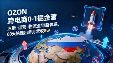Ozon运营全攻略：从注册到爆单_一步到位-资源网站
