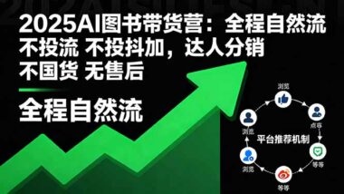 2025图书带货新玩法：剧综+图文-轻松起号赚佣金-资源网站