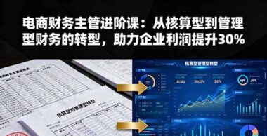 电商财务大揭秘：从纳税筹划到盈亏测算_一网打尽-资源网站