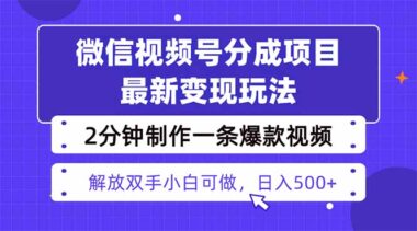 掌握视频号绘画技巧-日赚500+不再是梦