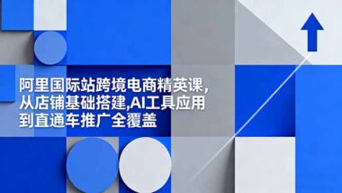 阿里国际站运营高手之路：特训营带你玩转跨境电商
