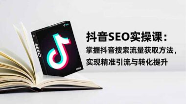 抖音搜索蓝海市场：9节课掌握被动获客-传统商家必学-资源网站