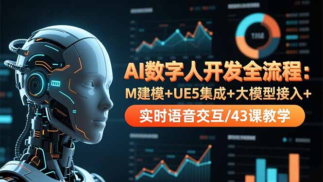 图片[1]-AI数字人开发秘籍：解锁虚拟直播-智能客服新机遇-资源网站