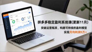 电商稳定盈利的实战技巧与课程全攻略-资源网站