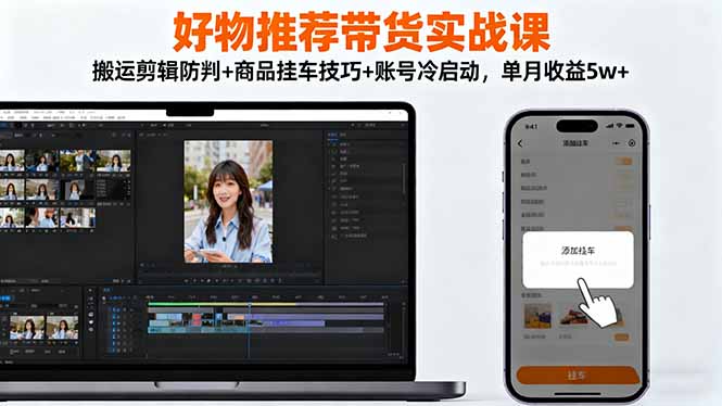 图片[1]-短视频带货进阶课：揭秘防判搬运与爆单技巧
