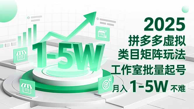 图片[1]-虚拟赛道+拼多多：低门槛高利润-小团队的副业致富密码