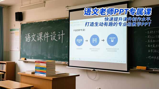 图片[1]-语文老师PPT逆袭指南：轻松打造专业级课件-资源网站