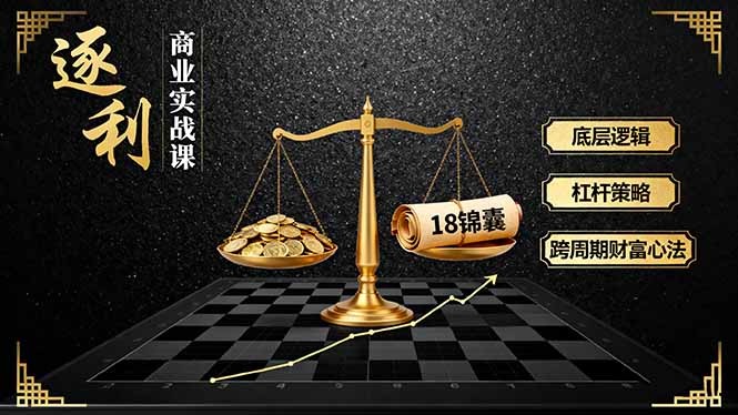 图片[1]-财富增长必修课：从思维到工具-全方位打造赚钱高手