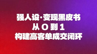 9大模块解锁个人品牌变现密码-创业者老板必看