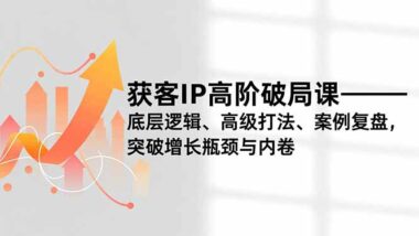 短视频获客式IP打造指南：流量-信任-变现一网打尽