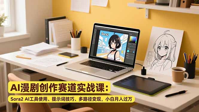 图片[1]-解锁AI漫剧解说-流量变现双丰收-普通人创业新机遇