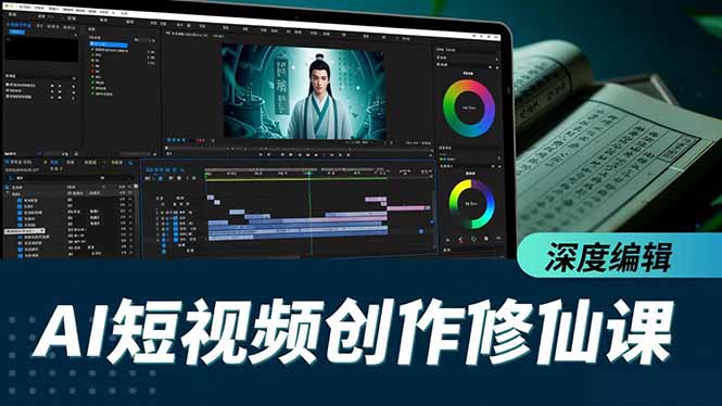 图片[1]-2025AI短视频全栈课-带你玩转创意与技术的完美融合