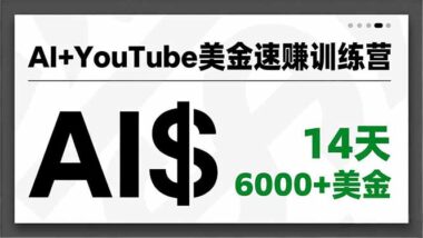 AI赋能YouTube：13天开通YPP-30天赚取第一桶金-资源网站