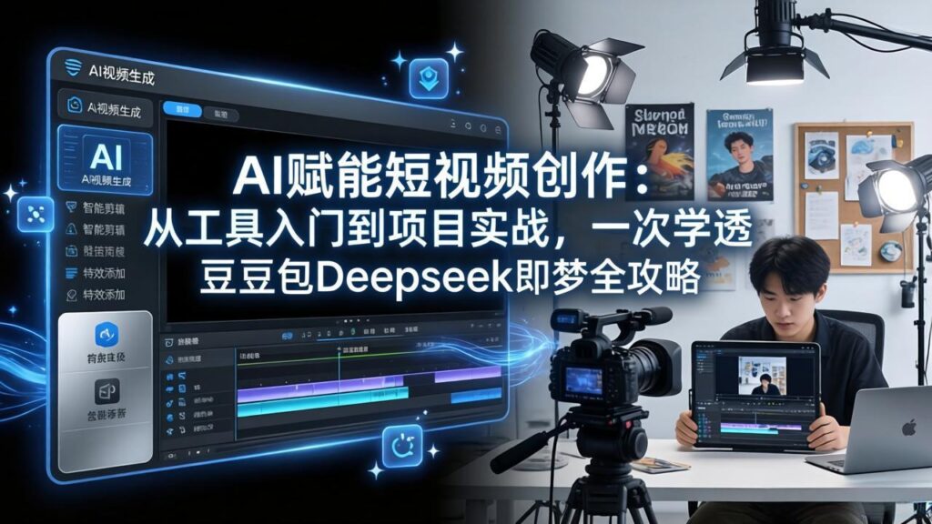 图片[1]-AI短视频创作全攻略：零基础到精通-豆包Deepseek即梦实战秘籍大公开