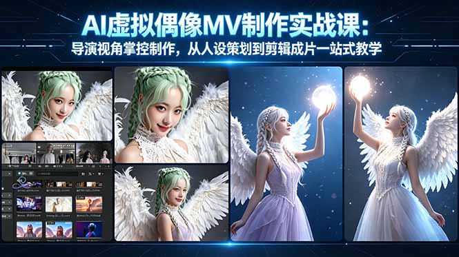 图片[1]-AI虚拟偶像MV全流程揭秘：导演级策划+专业制作-0基础到成片全攻略