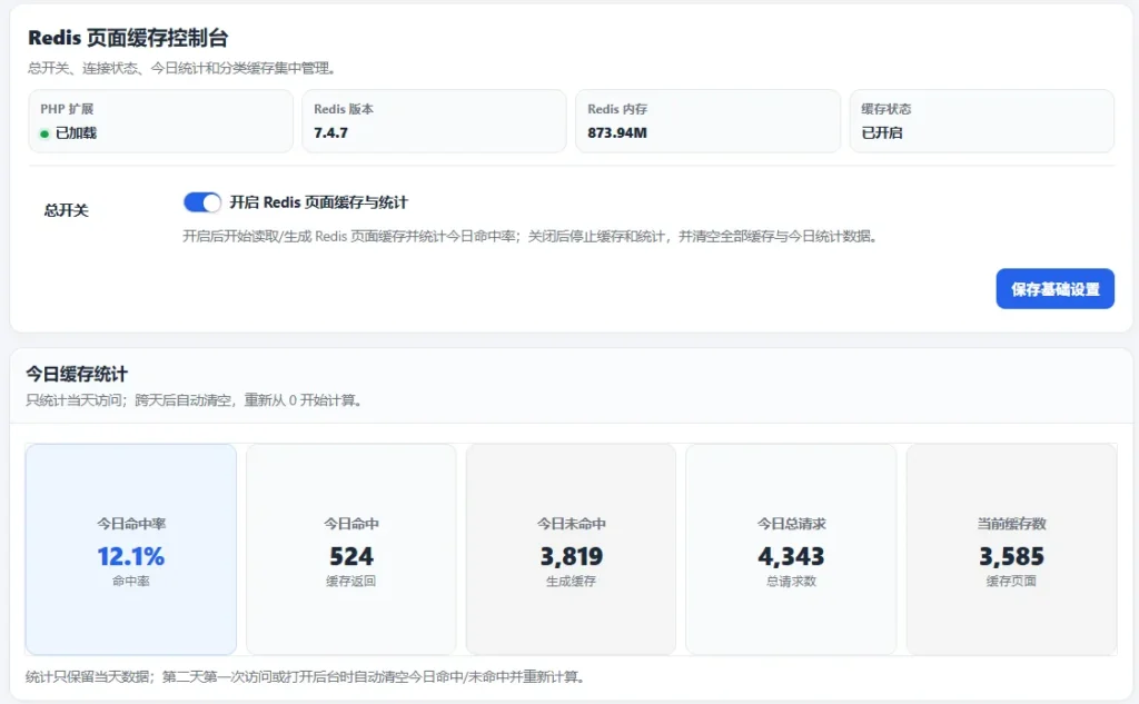 图片[1]-Z-Blog加速神器-免费LB Redis页面缓存插件_一键开启全站秒开_附详细教程