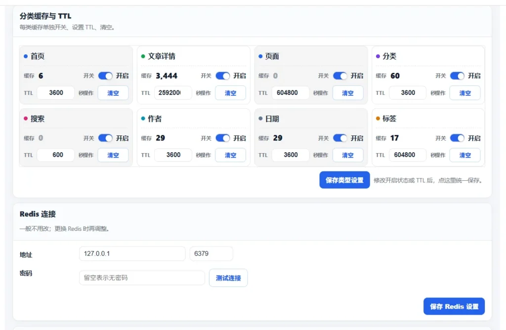 图片[2]-Z-Blog加速神器-免费LB Redis页面缓存插件_一键开启全站秒开_附详细教程
